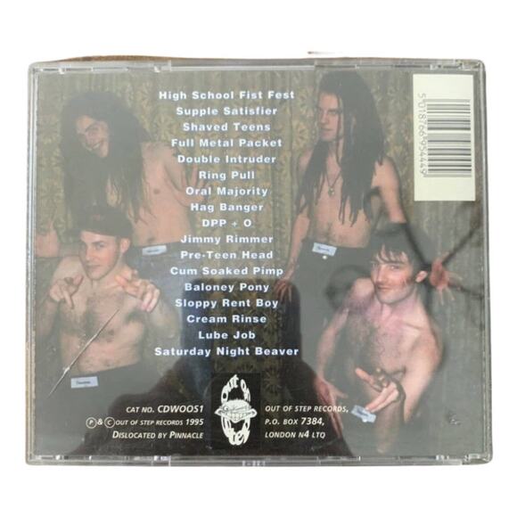 Chocolate Hung Gifted And Slack CD Punk UK Import 1995 MINT hunggiftedandslack - Picture 4 of 4